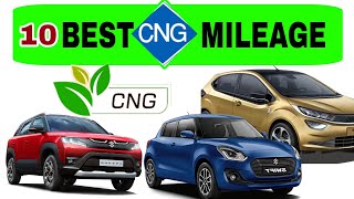 10 Most fuelefficient CNG cars in India in 2024 [upl. by Yejus]