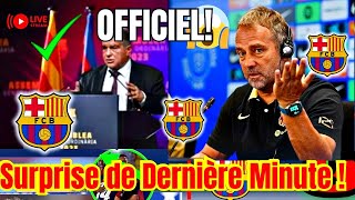 Surprise de Dernière Minute  Les Secrets du Mercato Révélés actualités du barçabarçafoot mercato [upl. by Farrand47]