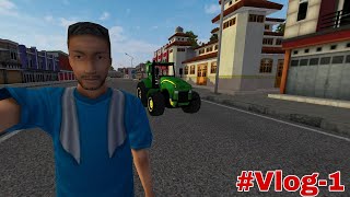 john deere tractor public reaction  Vlog  1 [upl. by Monie]