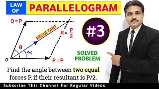 LAW OF PARALLELOGRAM OF FORCES TO FIND RESULTANT LECTURE4 IN HINDI ENGINEERING MECHANICS [upl. by Onitselec745]