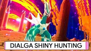 el BUEN SHINY HUNTING de DIALGA en POKEMON DIAMANTE BRILLANTE y PERLA RELUCIENTE [upl. by Allemaj]