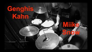 quotGenghis Khanquot by Miike Snow DRUM COVER [upl. by Nauaj]