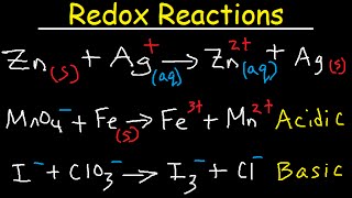 How To Balance Redox Reactions  General Chemistry Practice Test  Exam Review [upl. by Abernathy]