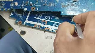 lenovo g5080nma362no display5 volt dc to dc mosfet issue resister issue [upl. by Ileak]