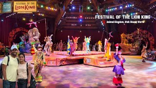 Disneys Festival of the Lion King  Full Show Highlights Animal Kingdom Walt Disney World FL [upl. by Adnalor]