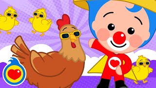 El FUNK de la Gallinita 🐔🐤 Funk Carioca  Canciones Infantiles  Plim Plim [upl. by Oratnek]