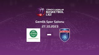 Danilos Pizza Bursa Ant Spor  Botaş Gelişim TKBL 7Hafta [upl. by Ipoillak148]