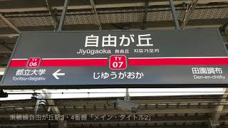 【期間限定】東急東横線 スターウォーズ発車メロディ集 [upl. by Panter]