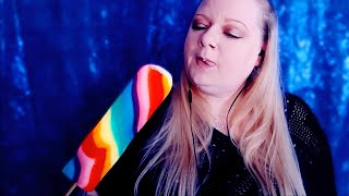 HUGE Lollipop ASMR whispering [upl. by Ayrb]