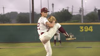 Mitchell strikes out 7 Calallen shuts out Needville in game 2 90 [upl. by Ennagem]