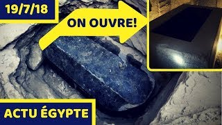 Le Mystérieux Sarcophage en Granit a été OUVERT [upl. by Ahsinyt360]