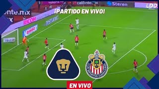 🔴EN VIVO🔴 PUMAS VS CHIVAS EN VIVO CON IMAGEN  CUARTOS DE FINAL DE VUELTA  NOTICIAS DE PUMAS [upl. by Rici]