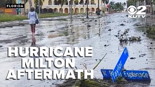 Hurricane Milton Hits Florida Footage of the devastating aftermath [upl. by Bradwell390]