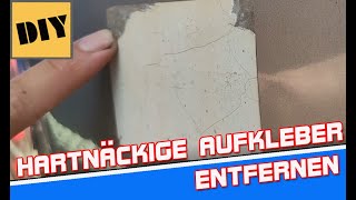 Auto PKW Aufkleber vom Lack entfernen  Werbung Schriftzug einfach weg radieren  So einfach gehts [upl. by Ynobe]