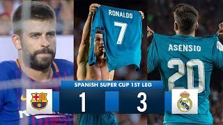 Barcelona 13 Real Madrid HD 1080i Spanish Super Cup Full Match Highlights 130817 [upl. by Cocke]