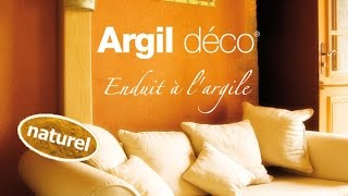 Enduit à largile  Argil Déco [upl. by Rockwell]