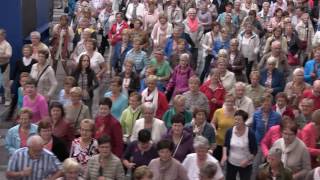 Flashmob Centraal station Antwerpen [upl. by Killam659]