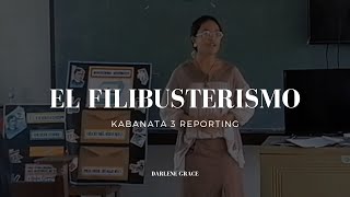 El Filibusterismo Kabanata 3 Reporting [upl. by Peterec]