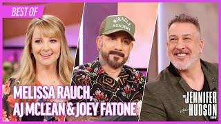 Melissa Rauch Joey Fatone amp AJ McLean Tuesday March 19 2024  The Jennifer Hudson Show [upl. by Antrim576]