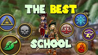 What Is The BEST School To PvP With In Wizard101 [upl. by Amliv]