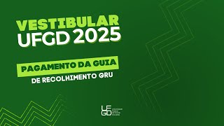 8  DOS PROCEDIMENTOS PARA PAGAMENTO PSV2025 UFGD [upl. by Cathyleen]