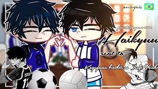 Past Kageyama team react to Kageyama Brother as Isagi Yoichi Gacha Club  • anime spoiler • 🇧🇷 [upl. by Lirrad]