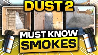 EVERY Smoke You MUST KNOW on Dust2 in CS2 [upl. by Aisyat715]