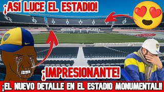 😍¡ASÍ LUCE EL ESTADIO MONUMENTAL PARA EL DEBUT DE RIVER ¡IMPRESIONANTE AVANCE EN LA OBRA🤯😱 [upl. by Olaznog895]