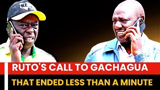 The Call That Changed Everything Gachaguas Impeachment Drama and Rutos Silence [upl. by Kristian]