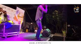 King Tom  Performing at the ZimTalent Riddim 2 Launch  19 Feb 2022 at Takashinga Cricket Club [upl. by Suirtimid306]