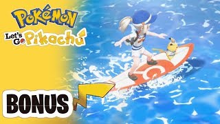 SURF SUR LA VAGUE   Pokémon Lets Go Pikachu  Épisode bonus [upl. by Silohcin]