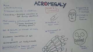 ACROMEGALY  Pathophysiology Causes Signs and symptoms Treatment and everything [upl. by Ackerman145]