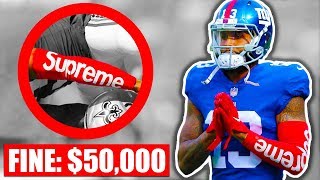 6 Accessories BANNED In The NFL This Season [upl. by Zysk]