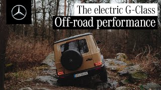 The allnew electric GClass – Electric Offroad  Teaching Tech [upl. by Akeenahs]