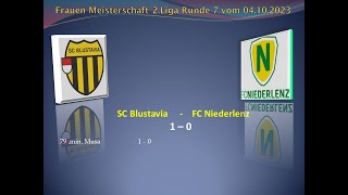 Frauen Meisterschat 2liga SC Blustavia  FC Niederlenz [upl. by Gora]