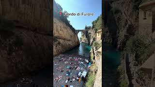 If youre visiting Italy this summer you have to visit Fiordo di Furore in Amalfi Coast italy [upl. by Karney]