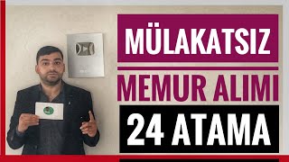 YENİ MÜLAKATSIZ ATAMA  24 MEMUR ALIMI RİZE RTE ÜNİVERSİTESİ PERSONEL ALIMI ONLİNE MEMUR ALIMI [upl. by Rois883]