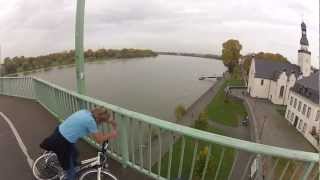 Fahrradunfall mit Geisterfahrer  KölnMülheimer Brücke [upl. by Hansen124]