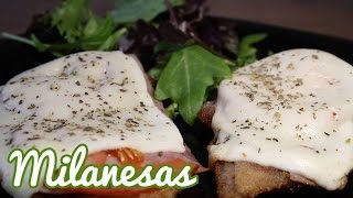 MILANESAS DE CARNE  RECETA DE MILANESAS [upl. by Etak685]