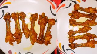 Deep fried chicken feetfry पंजा रेसिपी [upl. by Tertias]