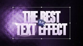 Best Text Animation After Effects Tutorial [upl. by Kingston]