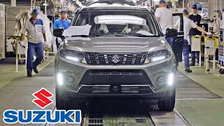 Suzuki Vitara hybrid production  Made in EU [upl. by Ahsead]