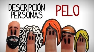 Descrivere le persone en spagnolo tipi di capelli [upl. by Edorej]