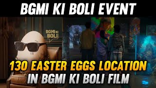 130 EASTER EGGS IN BGMI KI BOLI FILM  Easter Egg Hunt Bgmi  Easter Egg in Bgmi Ki Boli Film [upl. by Dnomzed558]