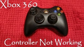 Xbox 360 Wireless Controller Not Working After Putting In New Batteries FIX [upl. by Iolanthe]