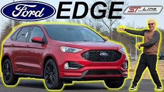 Sporty AND Spacious Test Drive the 2024 Ford Edge ST Line [upl. by Matthei379]