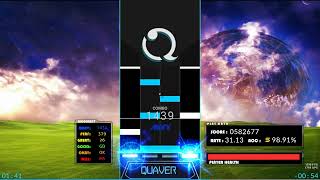 Nhelv Insane  3018 9851  Quaver Gameplay [upl. by Nynnahs]