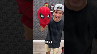 MASCARA DE SPIDERMAN BARATA VS CARA  😱 [upl. by Niwdog]