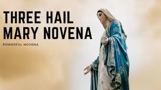 Three Hail Mary Novena  Powerful Novena [upl. by Oiznun447]