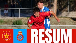 JUVENIL A CF DAMM 12 ESPANYOL [upl. by Yborian]